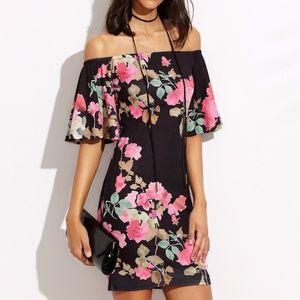 Ruffle bodycon dress